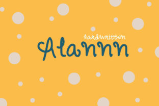 Alannn: The Playful Script Font for Memorable Digital Branding