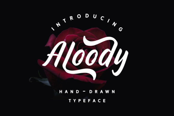 Aloody: A Script Handwritten Font for Bold Branding and Impactful Campaigns