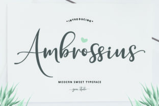 Ambrossius Script: The Perfect Font for Small Business Branding