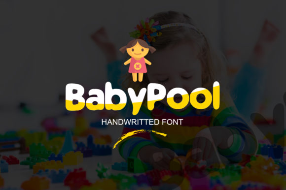Baby Pool: A Rustic Handwritten Font for Editorial Design