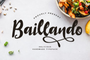Baillando: A Script Handwritten Font for Modern Web Design