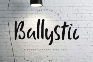 Ballystic: A Script Handwritten Font for Modern Web Design
