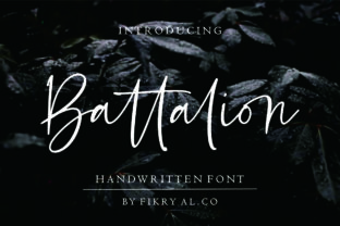 Battalion Font Review: Elegant Script for Designers
