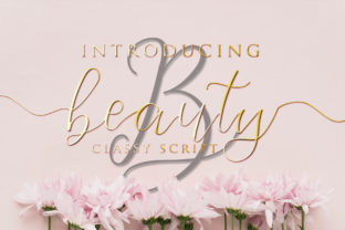 Beauty Flowers: A Script Font That Elevates Every Craft Project