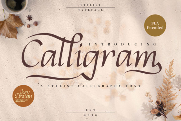 Calligram: A Script Handwritten Font for Editorial Expression