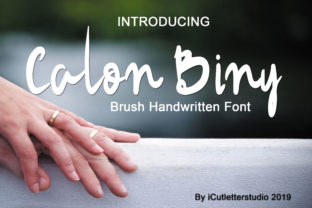 Calon Biny: The Ultimate Script Handwritten Font for Digital Marketers