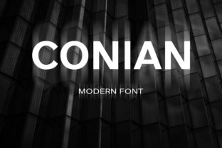 Conian: A Modern Sans Serif Font with a Touch of Tradition