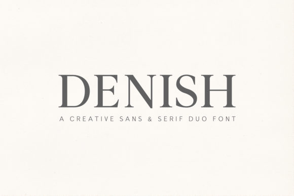 Denish: A Versatile Sans Serif Font for Modern Branding