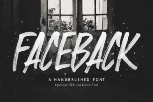 Faceback: A Font That Adds Character to Every Craft Project