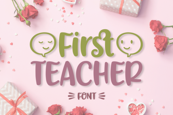 First Teacher: A Script Handwritten Font for Dynamic Web Design