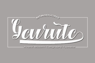 Geurute: A Script Font for Elegant Editorial Design