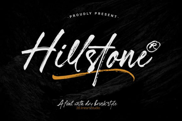 Hillstone: A Playful Script Font for Creative Designers