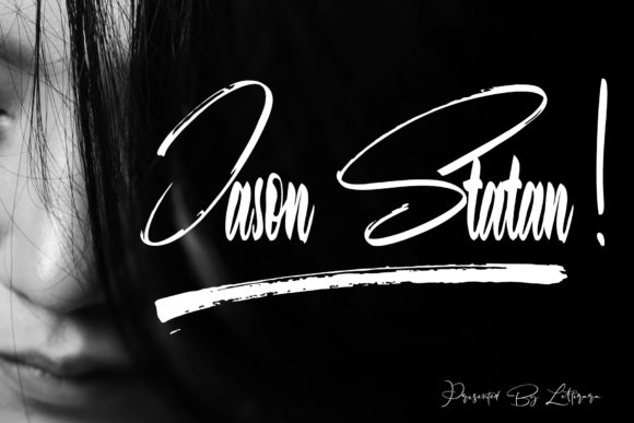 Jason Statan: A Bold Script Font for Editorial Design