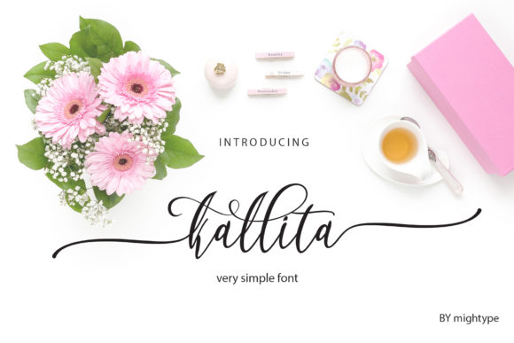 Kallita: A Script Handwritten Font for Creative Crafters