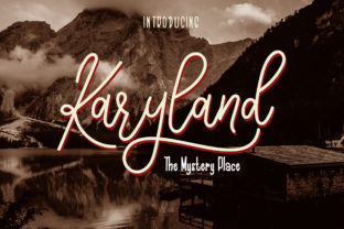Karyland Duo: A Versatile Script Handwritten Font Pair