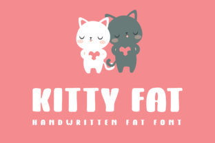 Kitty Fat: A Bold Script Font for Creative Digital Campaigns