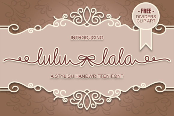Lulu-Lala: A Script Handwritten Font for Creative Branding