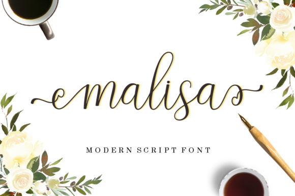 Malisa: A Beautiful Script Handwritten Font for Creative Projects