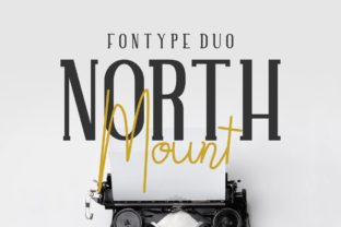 North Mount Family: A Serif Font for Elegant Editorial Design
