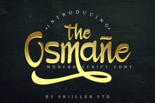 Osmane: A Script Handwritten Font for Standout Branding and Campaigns