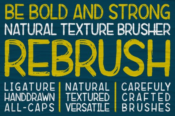 Rebrush: A Versatile Sans Serif Font for Editorial Design