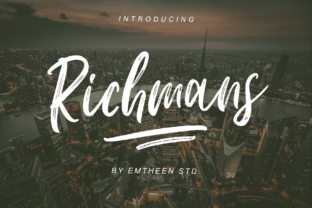 Richmans: The Script Font That Elevates Your Brand’s Visual Identity