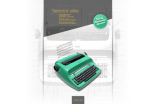 Selectric Elite: A Vintage Typewriter Font for Handmade Creators