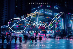 Seoul Family: A Script Handwritten Font for Creative Product Design