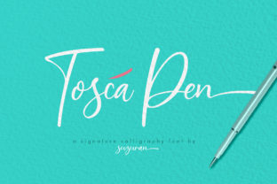 Tosca Pen Script: A Font for Elegant Branding and Creative Expression